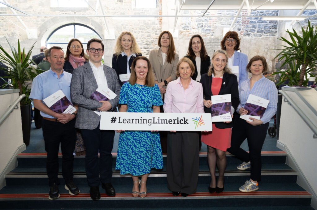 Michael MacCurtain at the launch of the Learning Limerick Strategic Plan 2026–2030