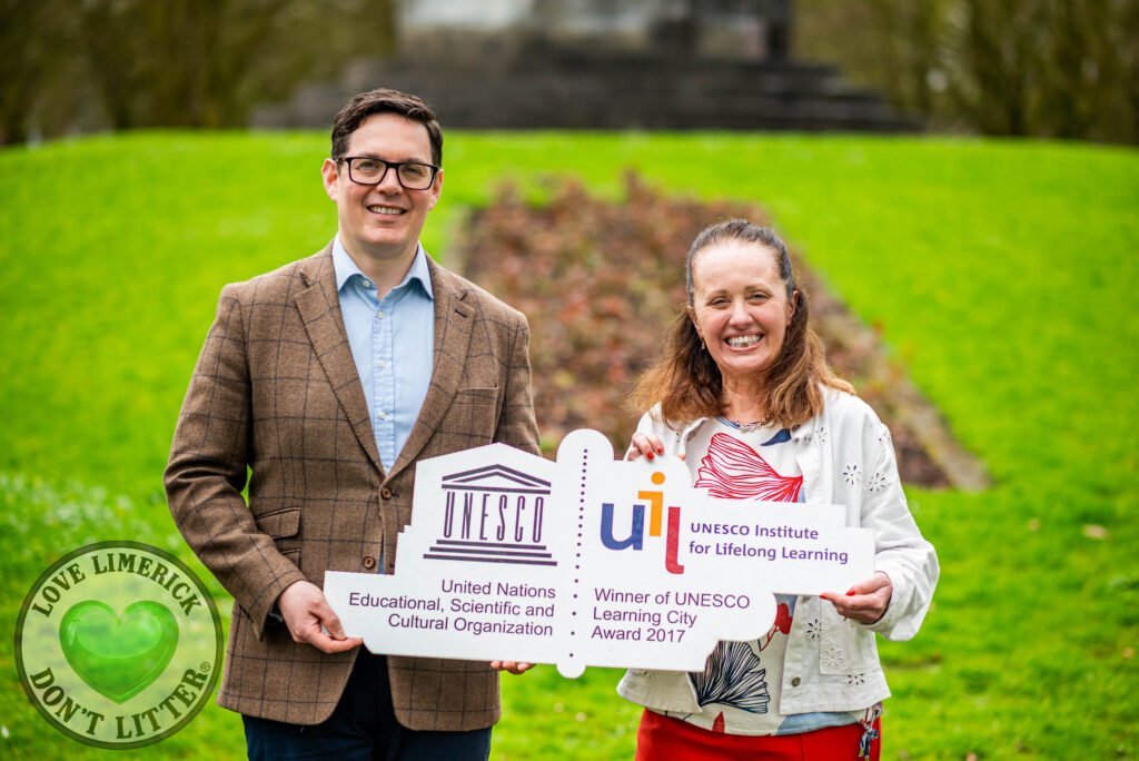 Michael MacCurtain at the launch of the 16th Limerick Lifelong Learning Festival